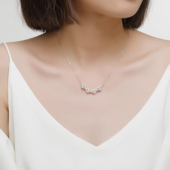 Trefle a 4 Feuille Collier Argent Femmes Parfaites