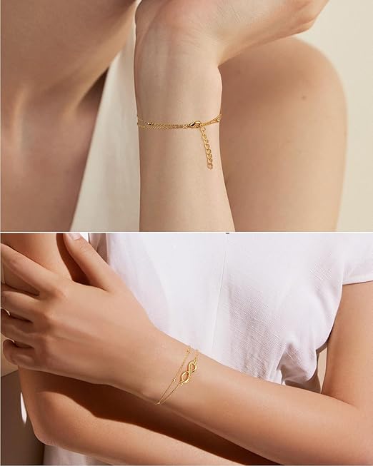 Bracelets à Maillons Infini Femmes Parfaites
