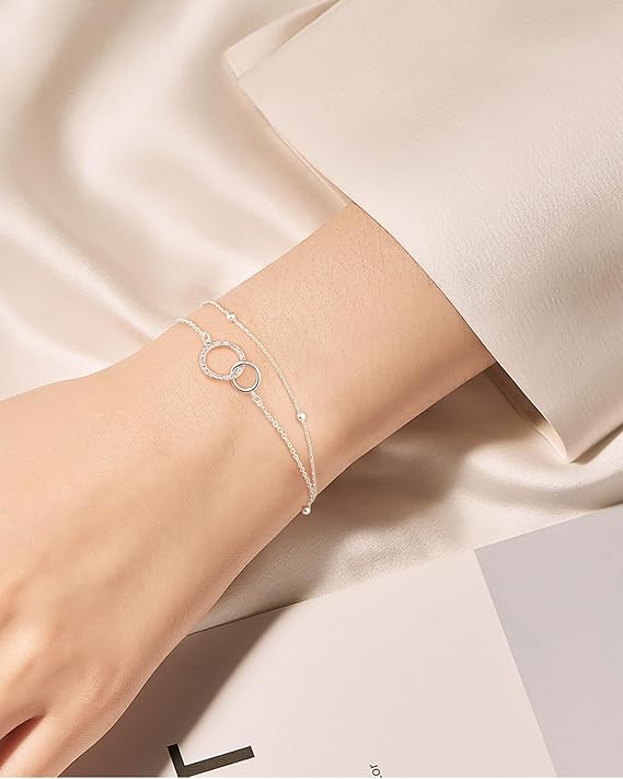 Bracelets à Maillons cœur Femmes Parfaites