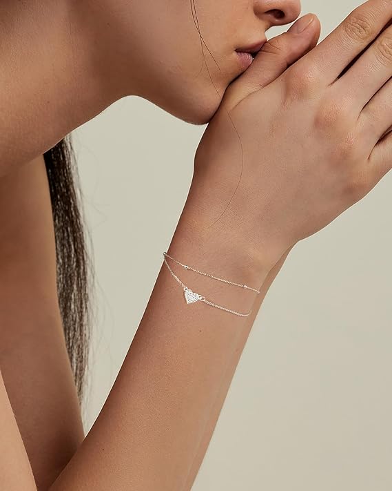 Bracelets à Maillons cœur Femmes Parfaites