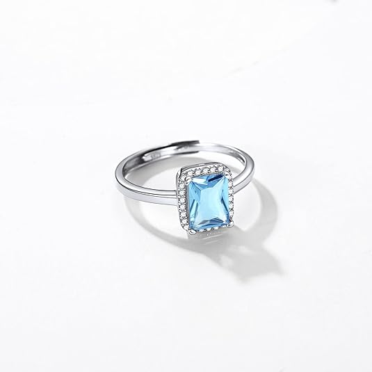 Bague tendance cristal vert Femmes Parfaites