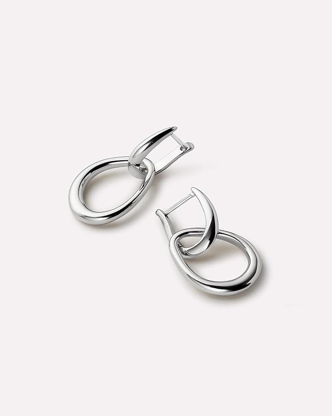 Goutte Élégante en Argent Femmes Parfaites