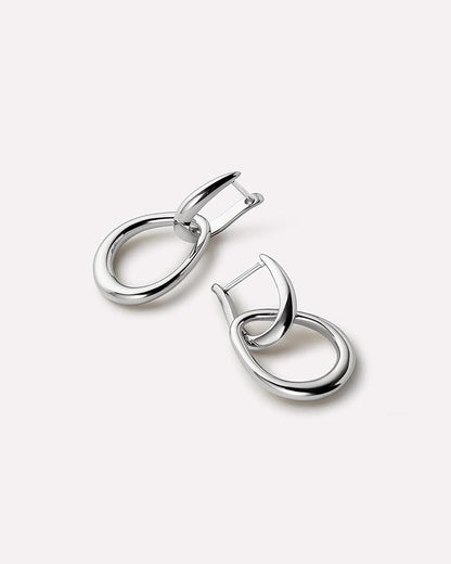 Goutte Élégante en Argent Femmes Parfaites