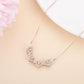 Trefle a 4 Feuille Collier Or Rose Femmes Parfaites