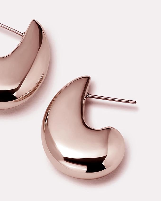 Wave Élégante en Or Rose Femmes Parfaites