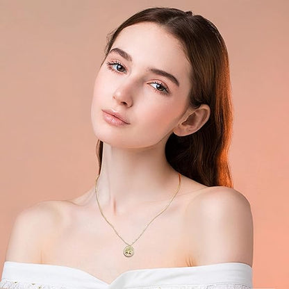 Arbre de vie Collier Doré Femmes Parfaites