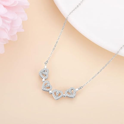 Trefle a 4 Feuille Collier Argent Femmes Parfaites
