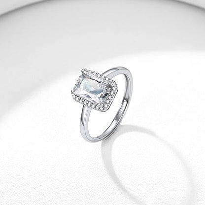 Bague tendance cristal diamant Femmes Parfaites