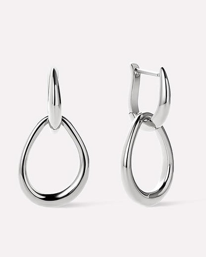 Goutte Élégante en Argent Femmes Parfaites