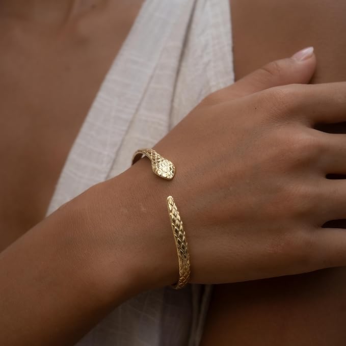 Bracelet Serpent Doré Femmes Parfaites