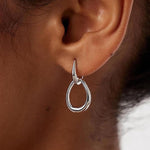 Goutte Élégante en Argent Femmes Parfaites