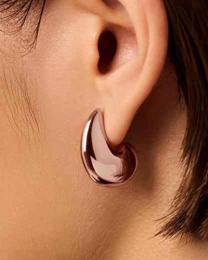 Wave Élégante en Or Rose Femmes Parfaites