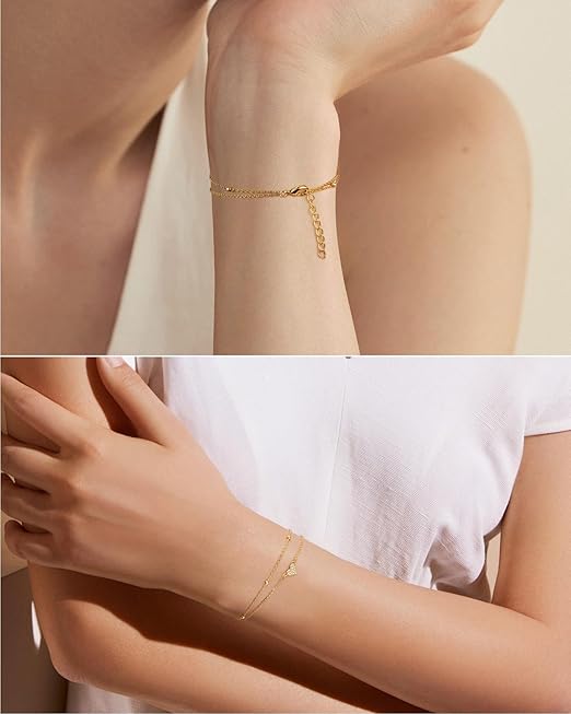Bracelets à Maillons cœur Femmes Parfaites
