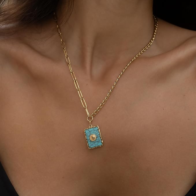 Médaillon Turquoise Femmes Parfaites