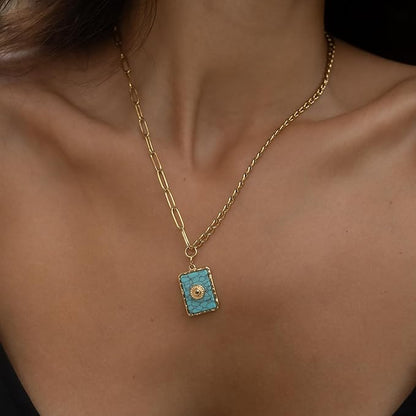 Médaillon Turquoise Femmes Parfaites