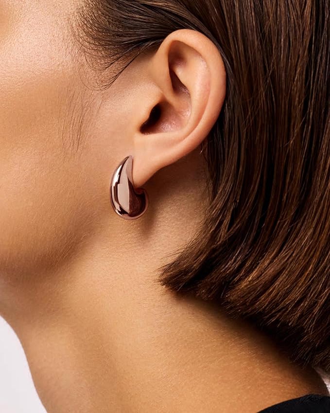 Wave Élégante en Or Rose Femmes Parfaites