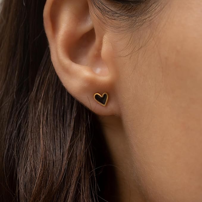 Cœur Noir Doré Femmes Parfaites