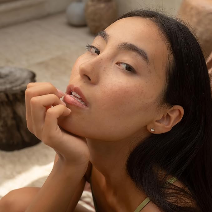 Cœur Blanc Doré Femmes Parfaites