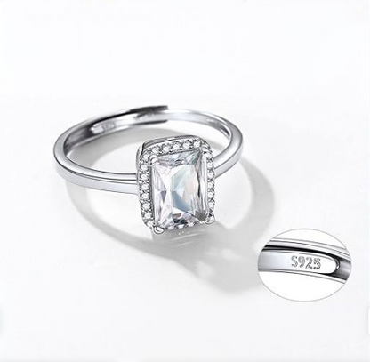 Bague tendance cristal diamant Femmes Parfaites