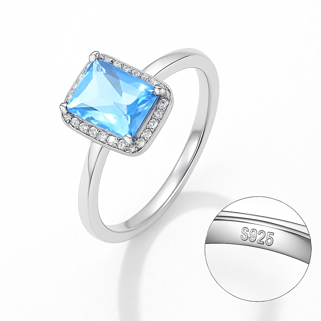 Bague tendance cristal vert Femmes Parfaites