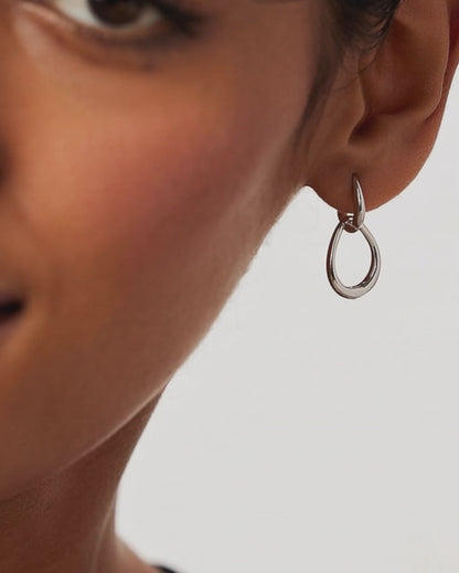 Goutte Élégante en Argent